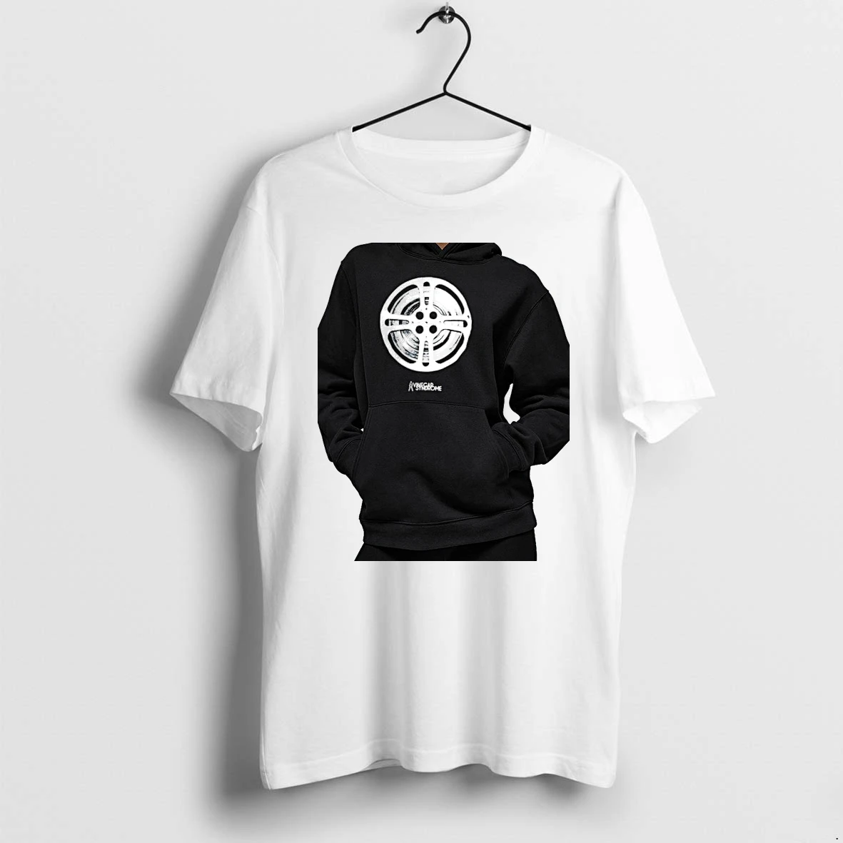Officials Vinegar Syndrome Film Reel Logo Movie Preservation Company Premium T Shirt Sweatshirt Hoodie