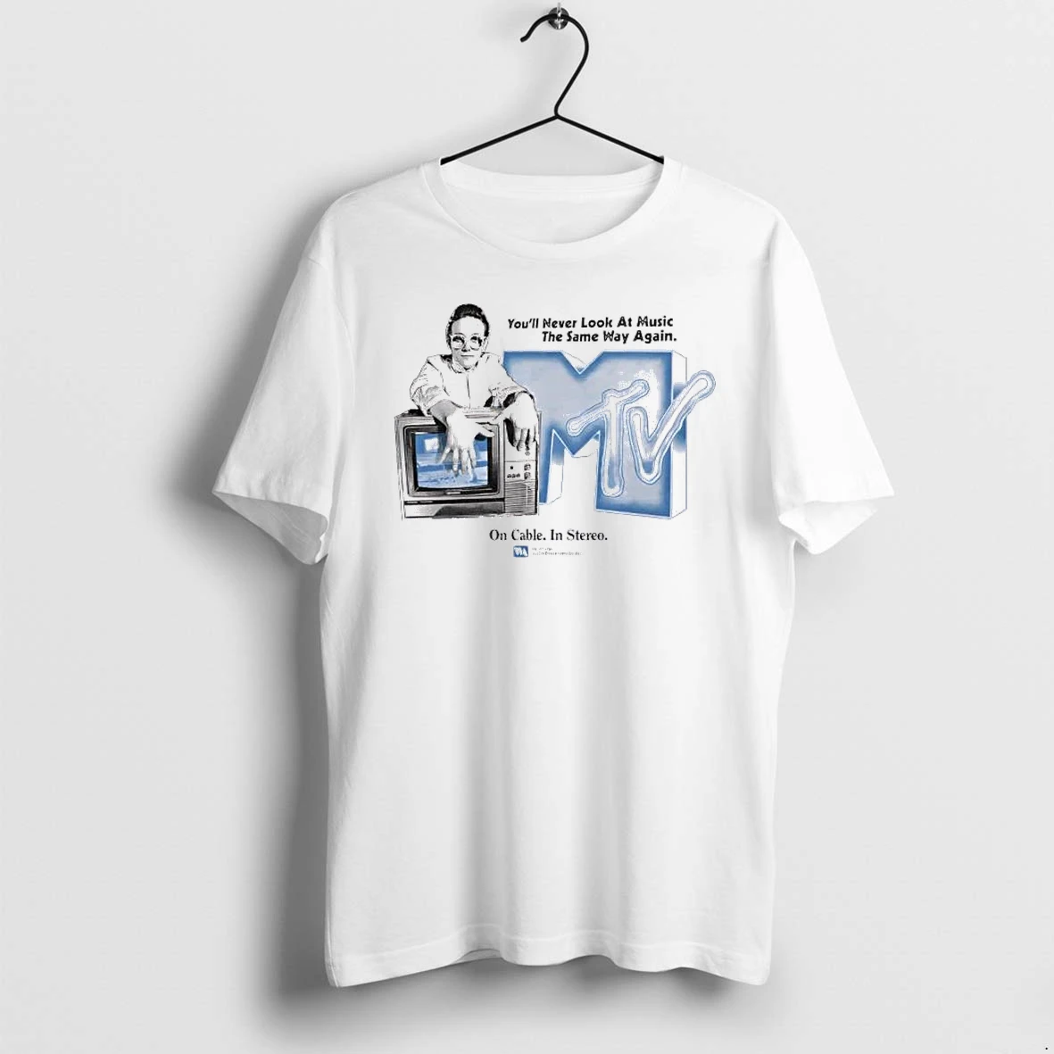 Officials Vintage Mtv Youll Never Look At Music The Same Way Again Premium T Shirt Sweatshirt Hoodie