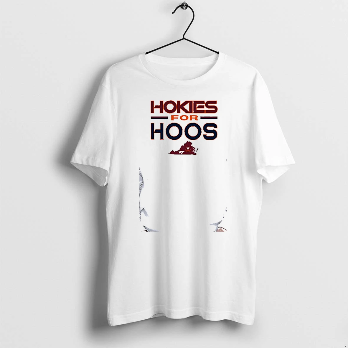 Officials Virginia Tech Hokies University Of Virginia Cavaliers Hokies For Hoos Premium T Shirt Sweatshirt Hoodie