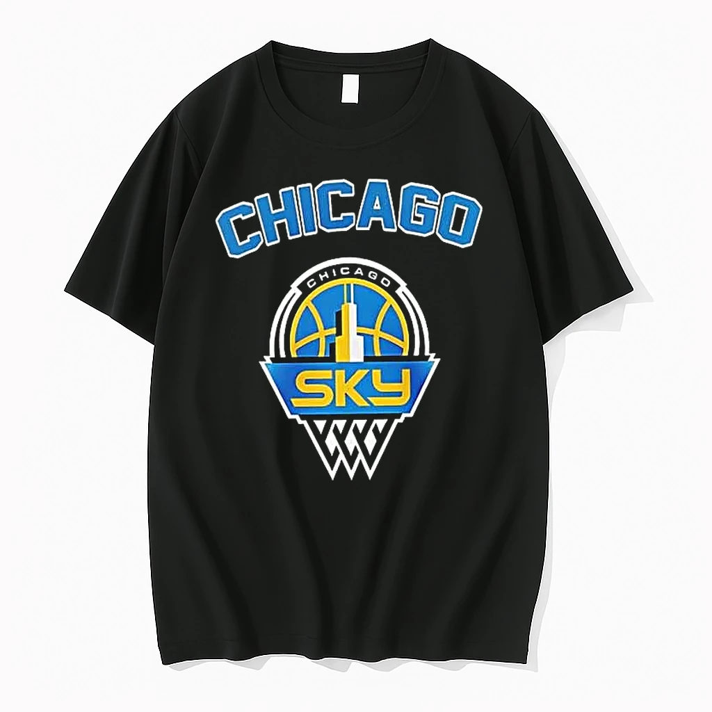 Officials Wnba Chicago Sky Edition Custom Name For Fans Black Mens Premium T Shirt Sweatshirt Hoodie