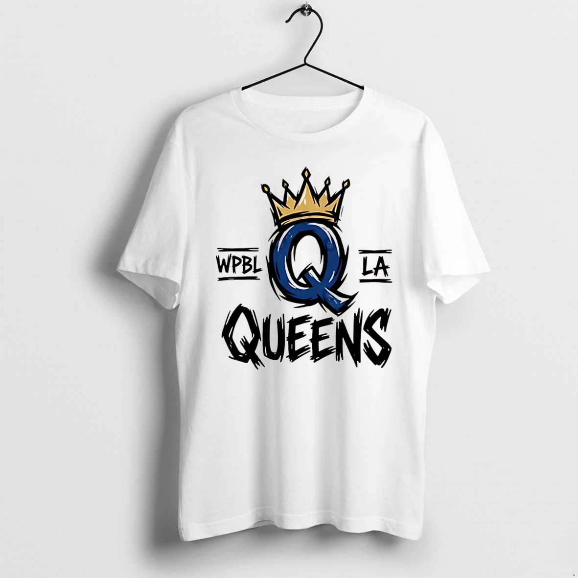 Officials Wpbl Q La Queens Womens Professional Basketball League Tee Premium T Shirt Sweatshirt Hoodie