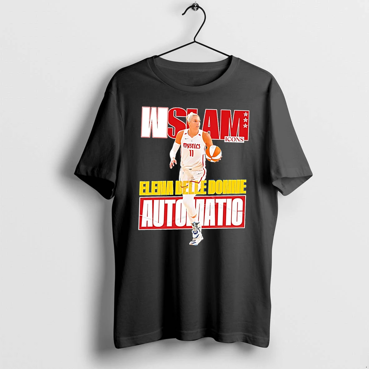 Officials Washington Mystics Elena Delle Donne Automatic Wslam Tee Premium T Shirt Sweatshirt Hoodie