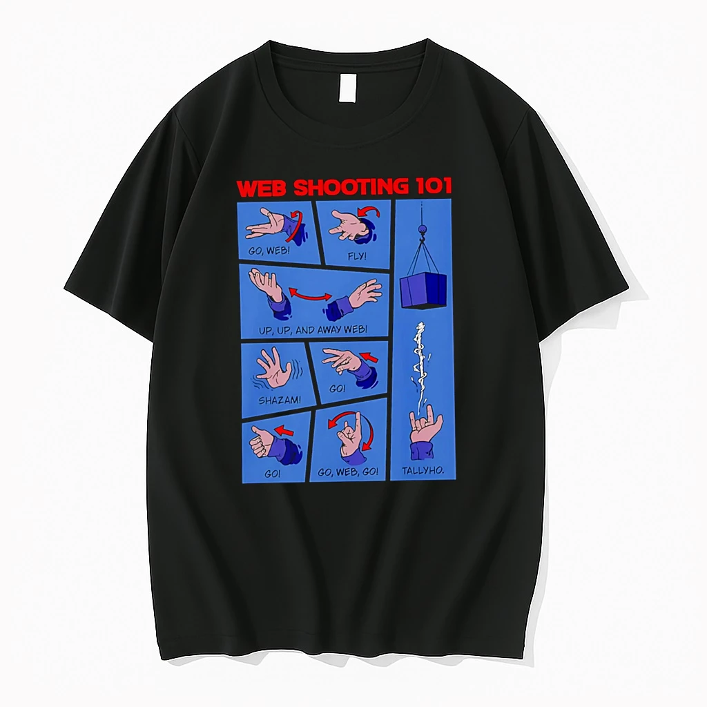 Officials Web Shooting 101 Go Web Fly Up Up And Away Web Shazam Go Go Go Web Go Tallyho Spider Man Premium T Shirt Sweatshirt Hoodie