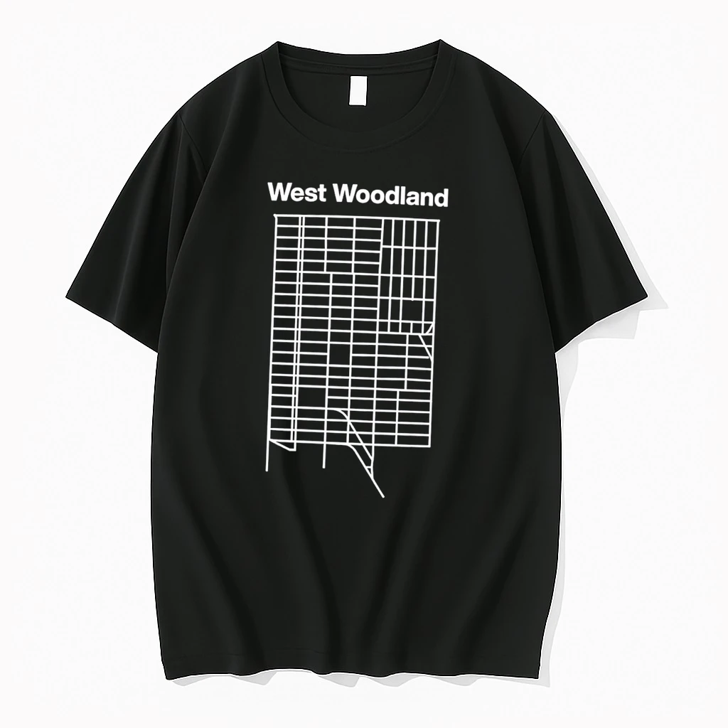 Officials West Woodland Neighborhood Map Seattle City Grid Tee Premium T Shirt Sweatshirt Hoodie