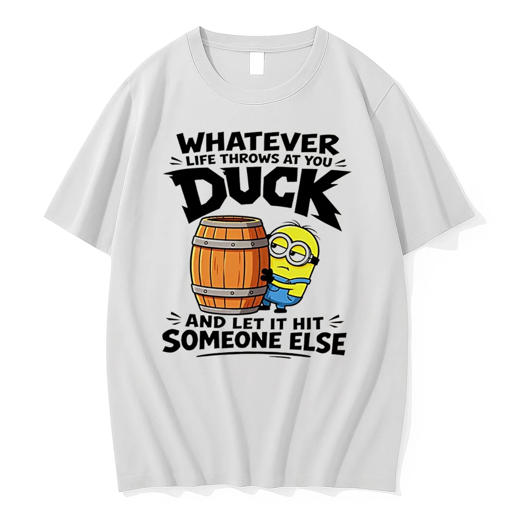 Officials Whatever Life Throws At You Duck And Let It Hit Someone Else Tee Premium T Shirt Sweatshirt Hoodie