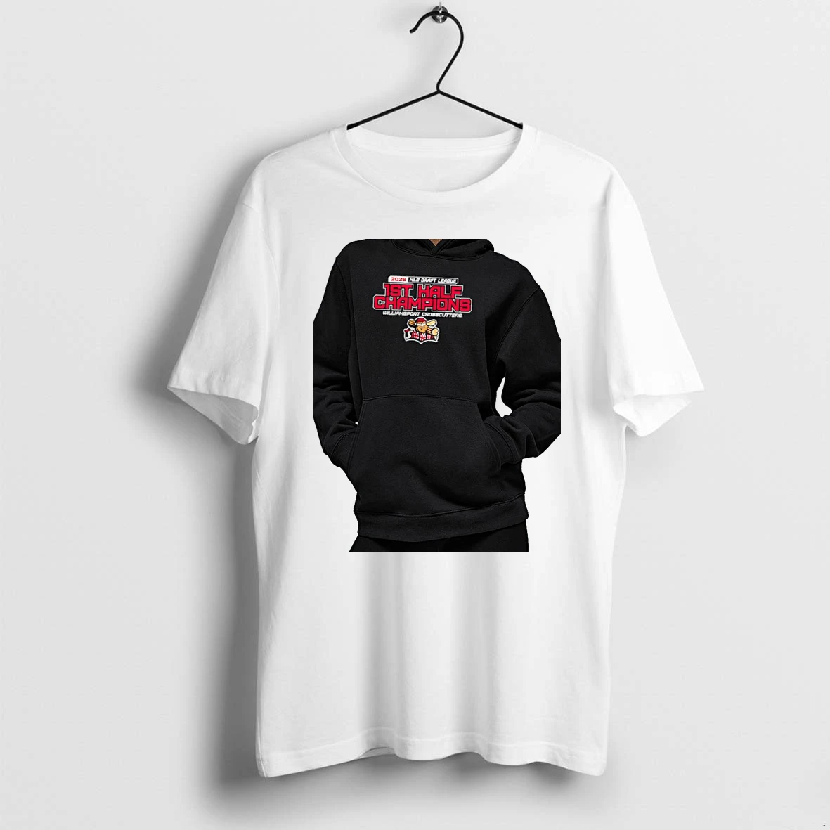 Officials Williamsport Crosscutters 2026 1st Half Champions Mlb Draft League Premium T Shirt Sweatshirt Hoodie