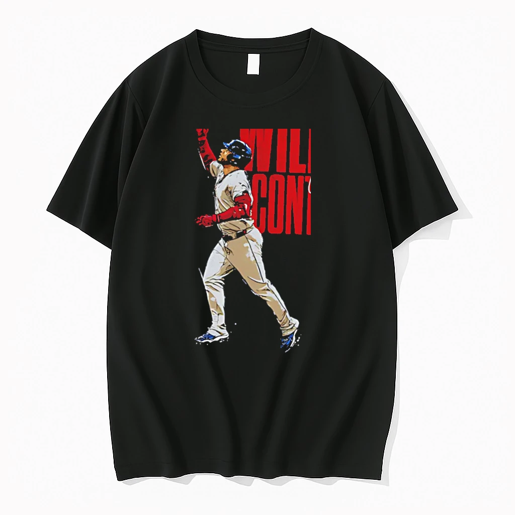Officials Willson Contreras Boston Red Sox Stamp Signature Tee Premium T Shirt Sweatshirt Hoodie