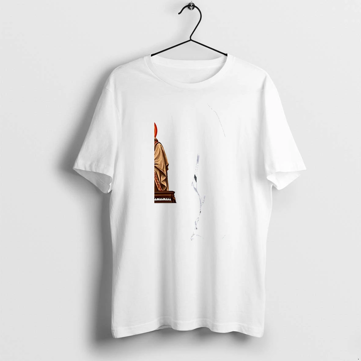 Officials Woman Holding Goat And Piano Saint Premium T Shirt Sweatshirt Hoodie