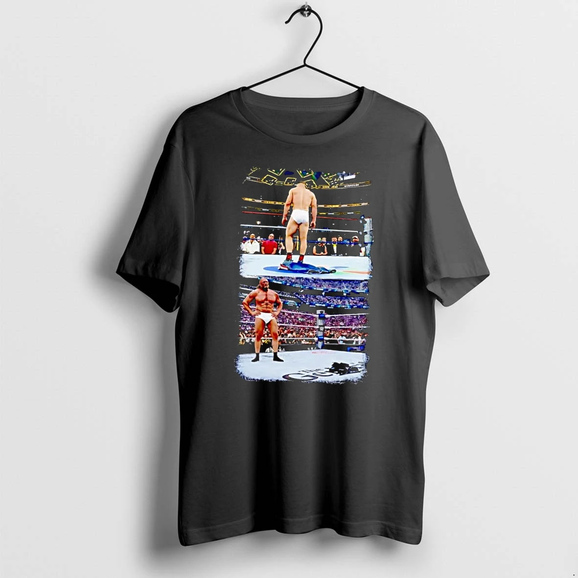 Officials Wrestling Legends Facing Off Main Event The Gen Wwe Black Premium T Shirt Sweatshirt Hoodie