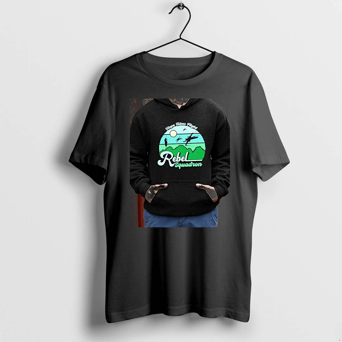 Officials X Wing Starfighters Rebel Alliance Hope Takes Flight Rebel Squadron Premium T Shirt Sweatshirt Hoodie