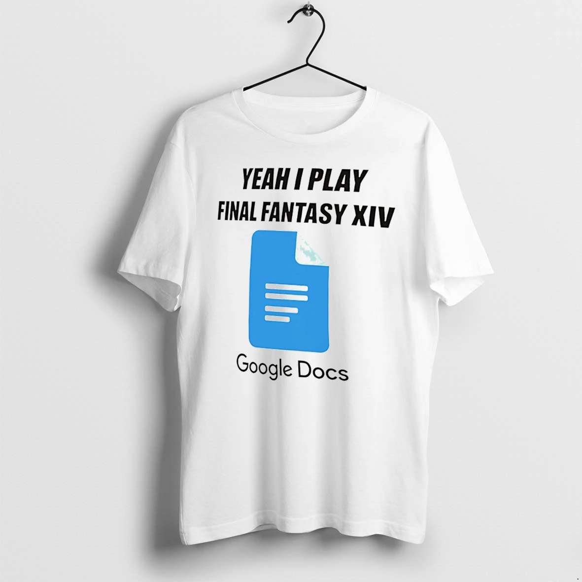 Officials Yeah I Play Final Fantasy Xiv Google Docs Tee Premium T Shirt Sweatshirt Hoodie