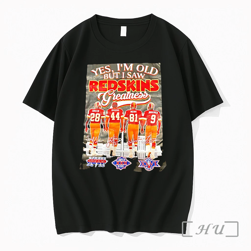 Officials Yes Im Old But I Saw Washington Redskins Greatness Skyline Tee Premium T Shirts Sweater Hoodie