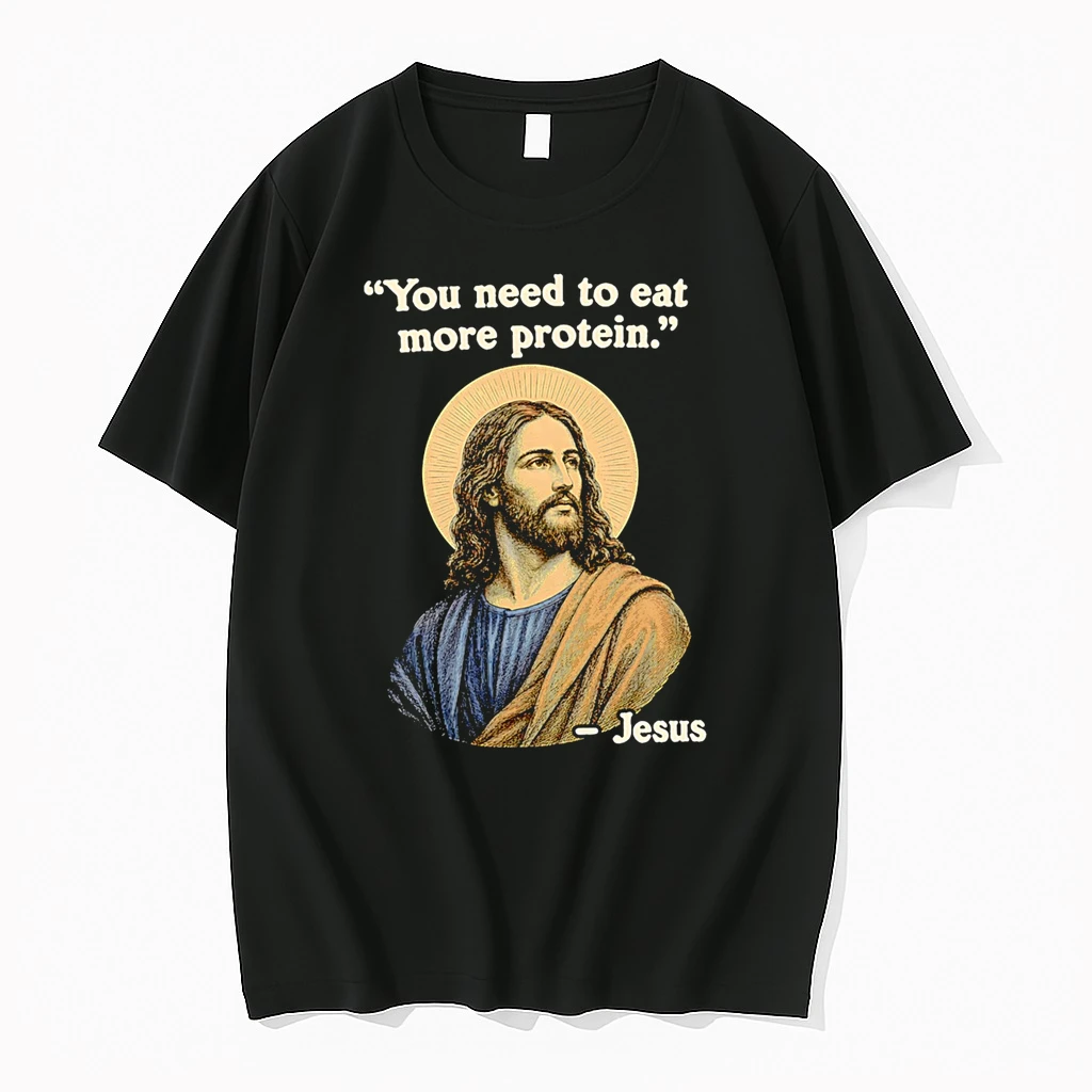 Officials You Need To Eat More Protein Jesus Premium T Shirt Sweatshirt Hoodie
