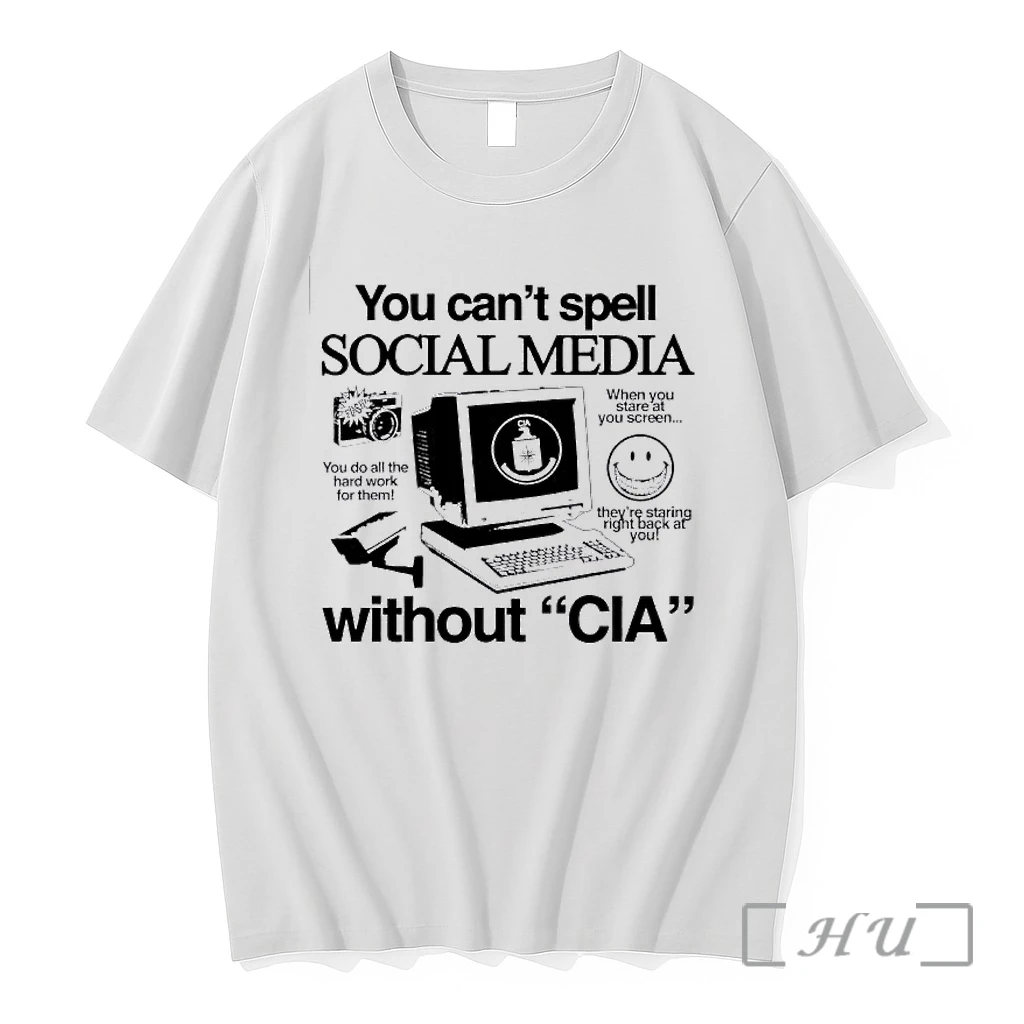 Officials You Cant Spell Social Media Without Cia Premium T Shirts Sweater Hoodie