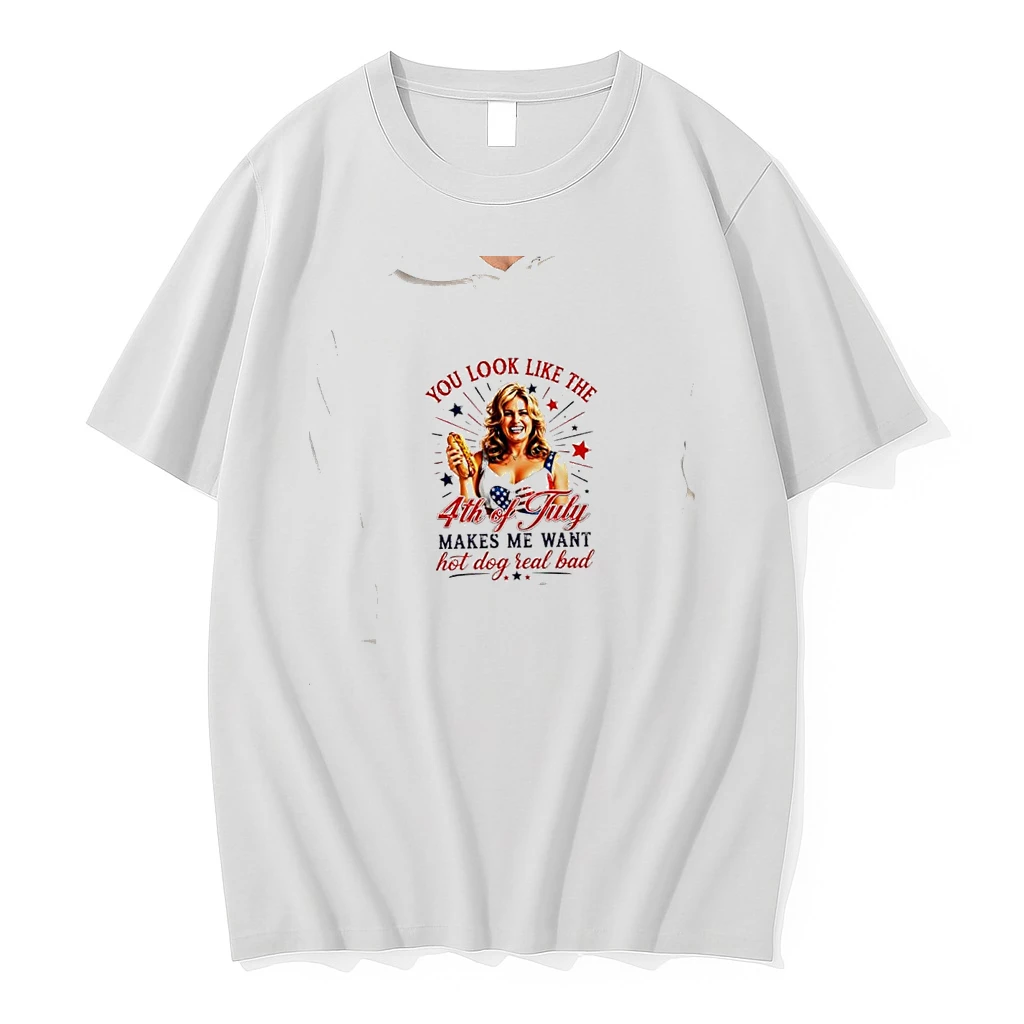 Officials You Look Like The 4th Of July Makes Me Want Hot Dog Real Bad America Independence Premium T Shirt Sweatshirt Hoodie