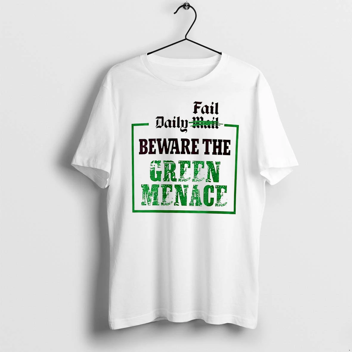 Officials Zack Polanski Daily Fail Beware The Green Menace Tee Premium T Shirt Sweatshirt Hoodie