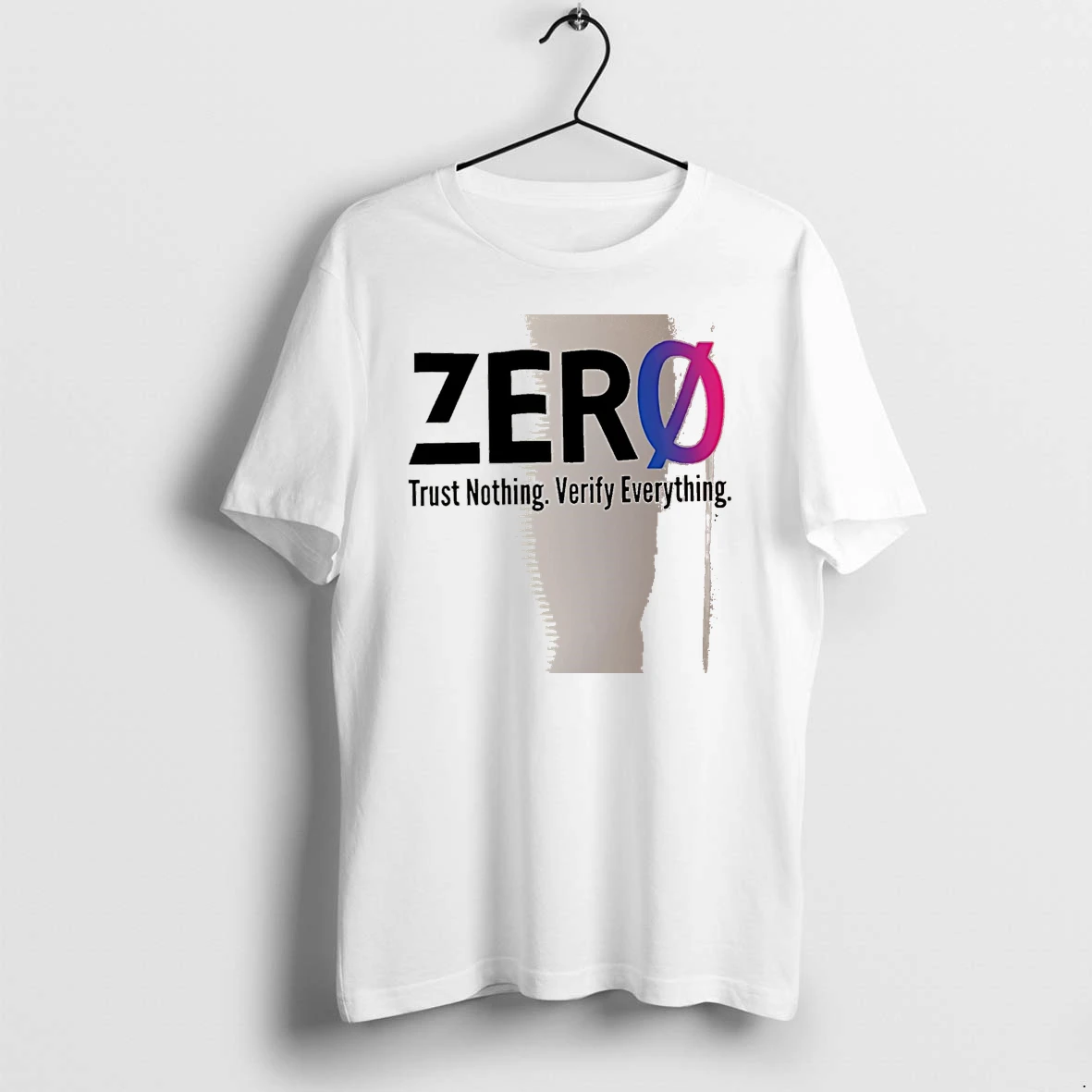 Officials Zero Trust Nothing Verify Everything White Premium T Shirt Sweatshirt Hoodie