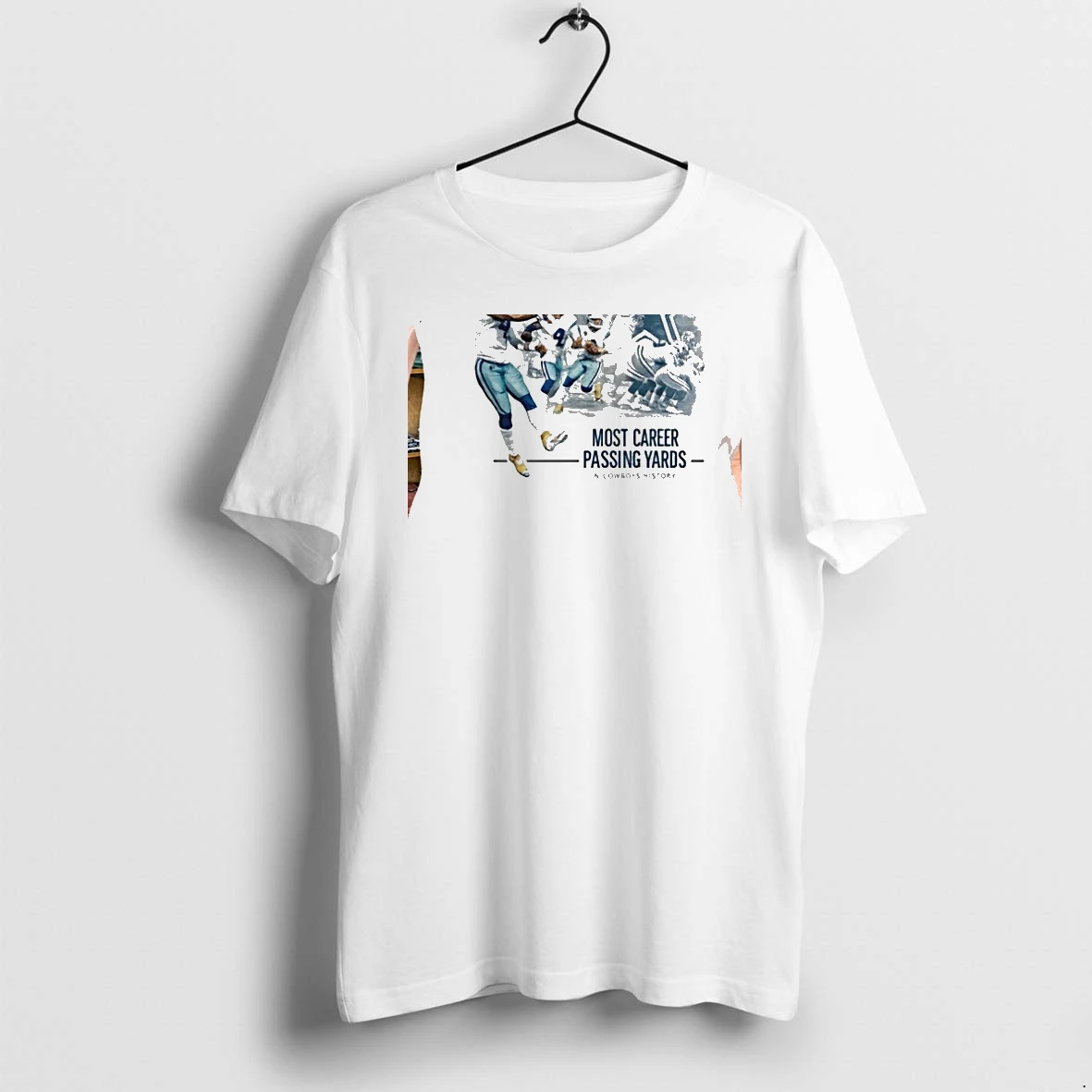 Officials Dak Prescott Most Career Passing Yards How Bout Them Dallas Cowboy Premium T Shirt Sweatshirt Hoodie