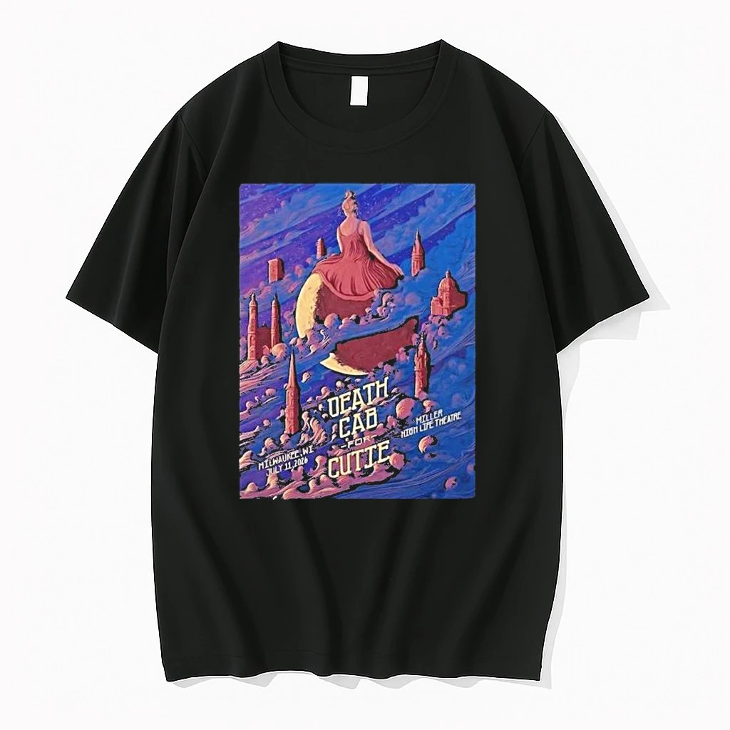 Officials Death Cab For Cutie Miller High Life Theatre Milwaukee Wi 7 11 2026 Tour Premium T Shirt Sweatshirt Hoodie