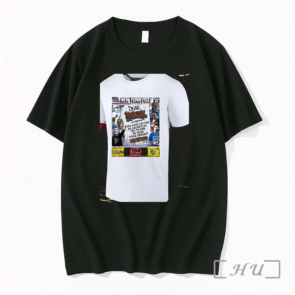Officials Jalen Brunson New York Post Dear Knicks Love Letter 2026 Nba Finals Premium T Shirts Sweater Hoodie