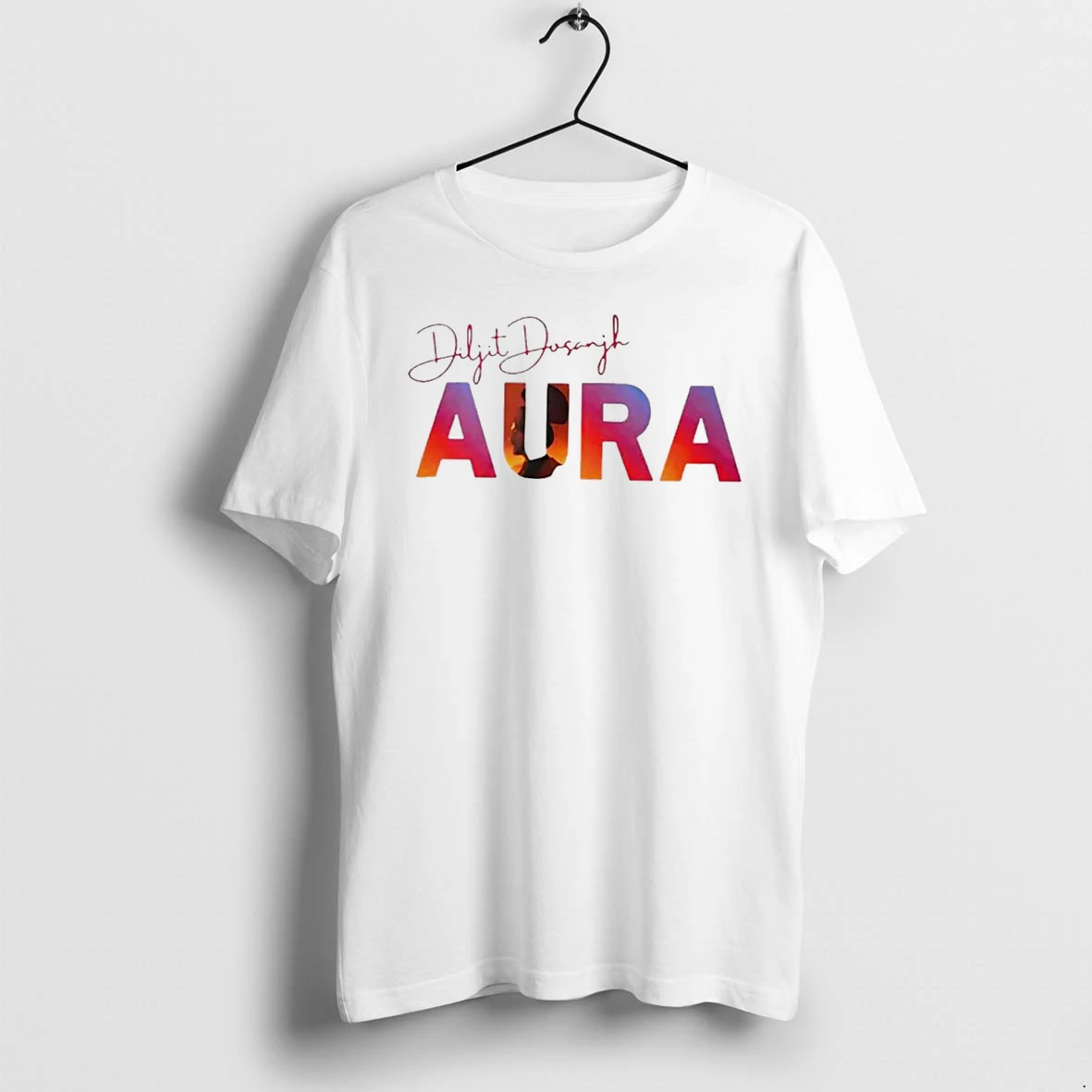 Officials L Diljit Dosanjh Aura World Tour 2026 Signature Tee Premium T Shirt Sweatshirt Hoodie