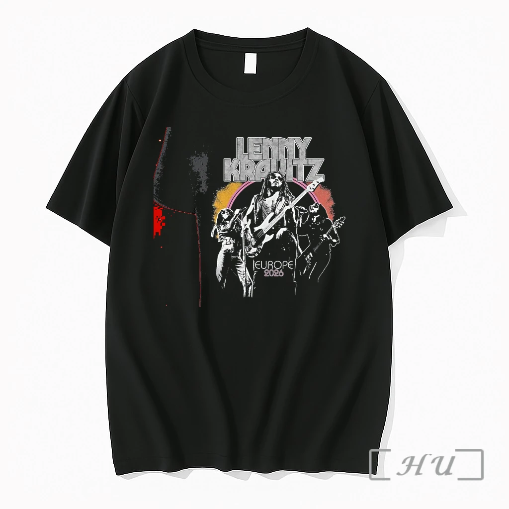Officials Lenny Kravitz Europe 2026 Tour Premium T Shirts Sweater Hoodie