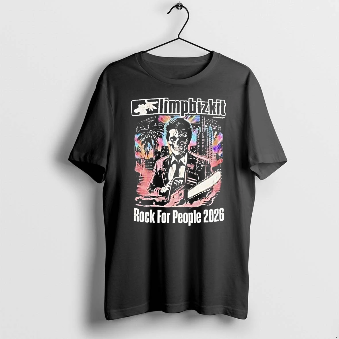 Officials Limp Bizkit Rock For People Festival On June 11 2026 At Czechia Skeleton Premium T Shirt Sweatshirt Hoodie