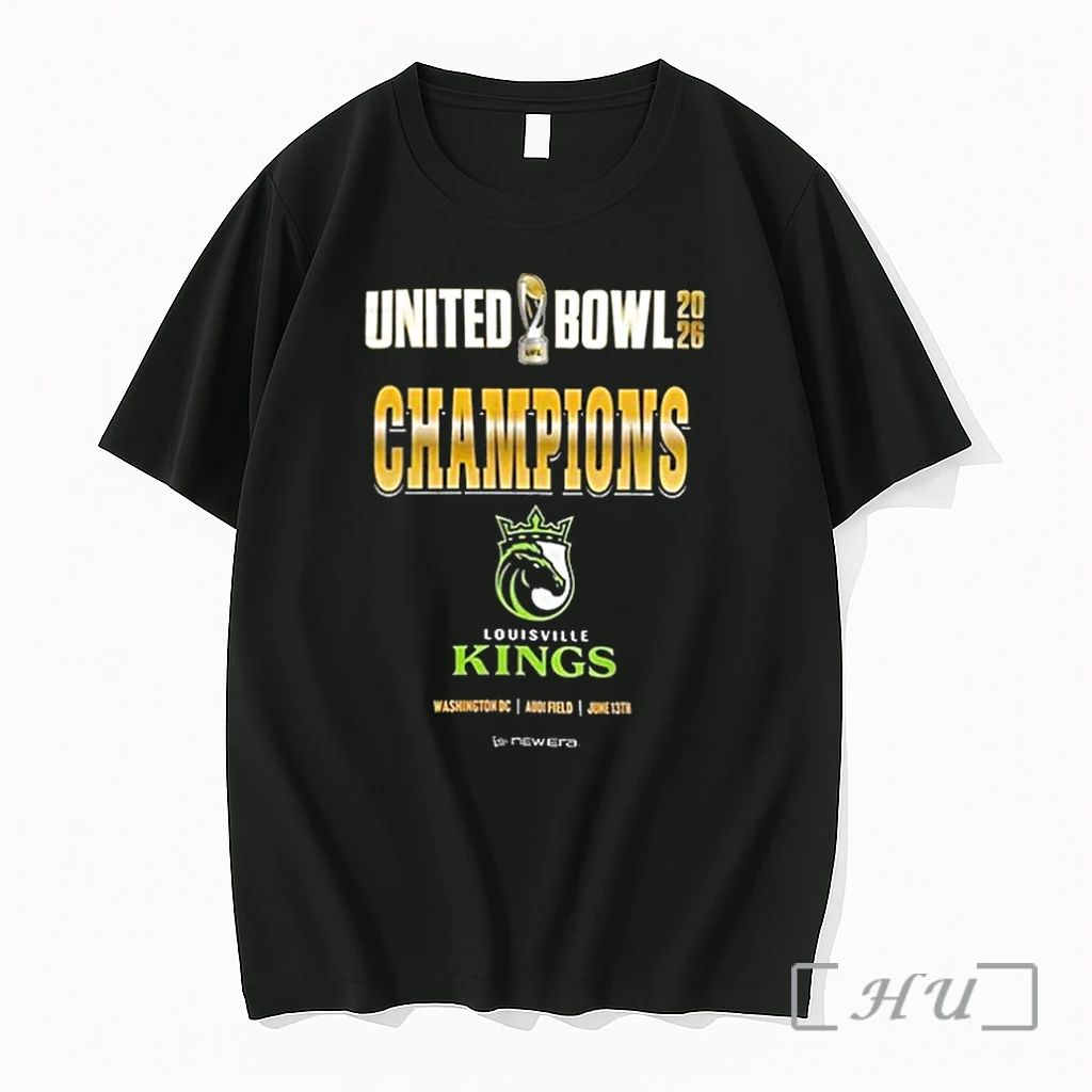 Officials Louisville Kings Ufl Champions United Bowl 2026 Mascot Premium T Shirts Sweater Hoodie