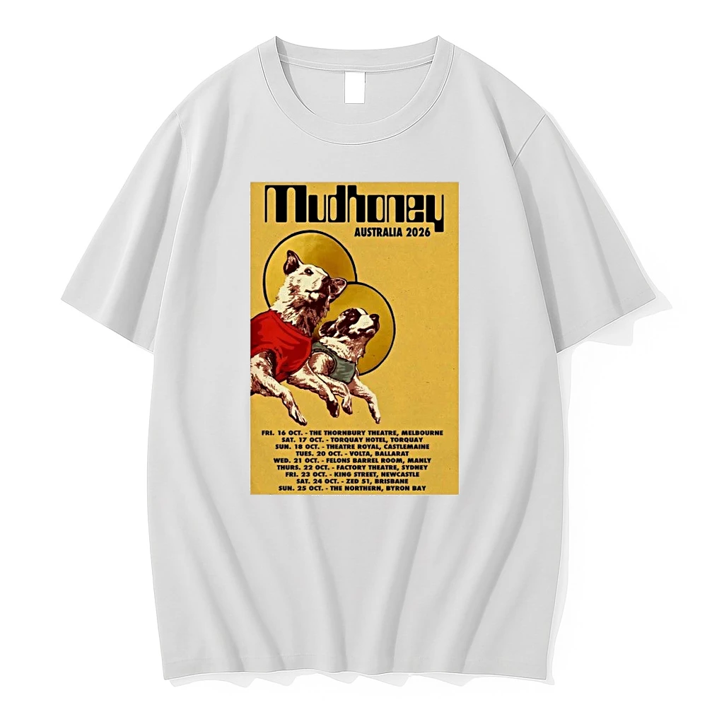 Officials Mudhoney Australia 2026 Shows Premium T Shirt Sweatshirt Hoodie