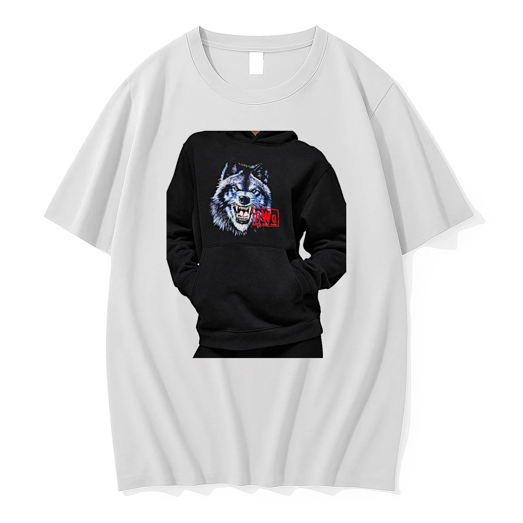 Officials Nwo Wolfpac New World Order Wcw Wrestling Logo Wolf Premium T Shirt Sweatshirt Hoodie