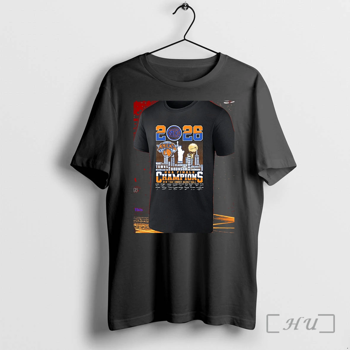 Officials New York Knicks Basketball 2026 Finals Champions Names Players Premium T Shirts Sweater Hoodie
