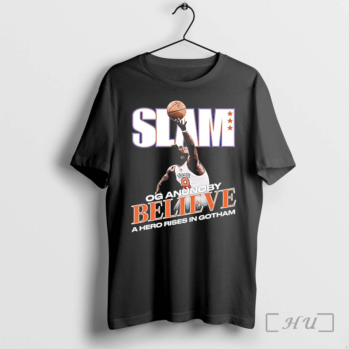 Officials Og Anunoby Slam Believe A Hero Rises In Gotham Premium T Shirts Sweater Hoodie