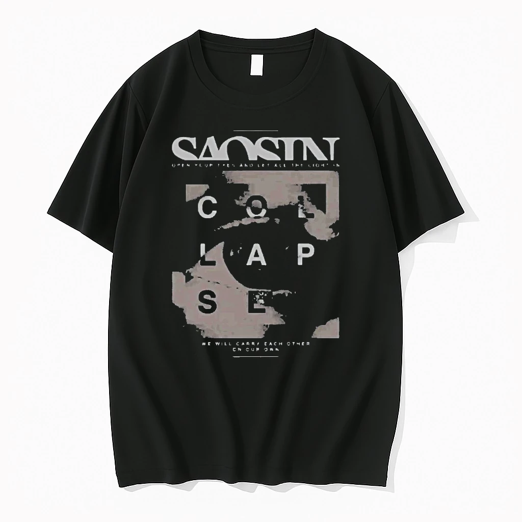 Officials Saosin Open Your Eyes And Let All The Light In We Will Carry Each Other On Our Own Collapse Premium T Shirt Sweatshirt Hoodie