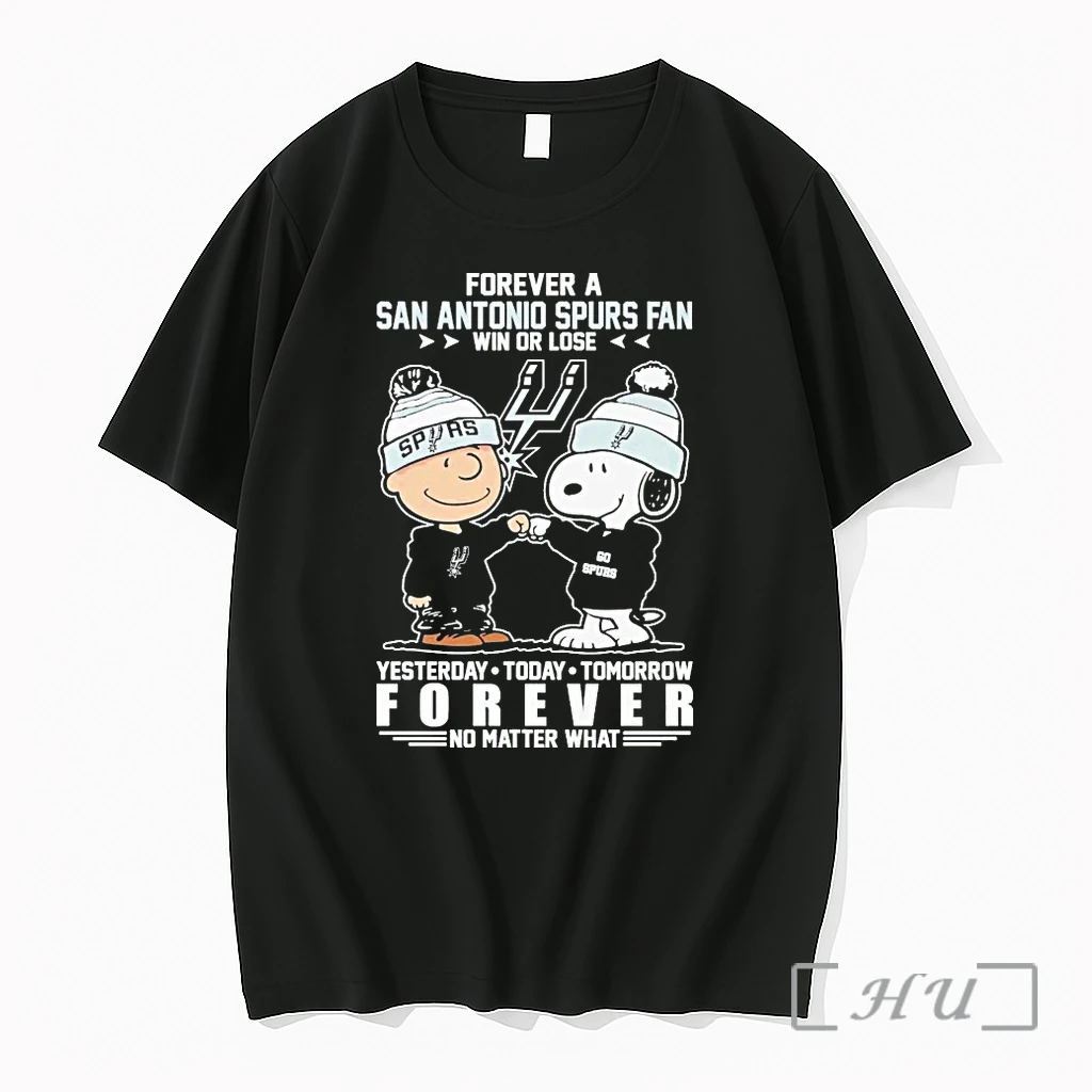 Officials Snoopy And Charlie Brown Forever A San Antonio Spurs Win Or Lose Forever No Matter What Premium T Shirts Sweater Hoodie