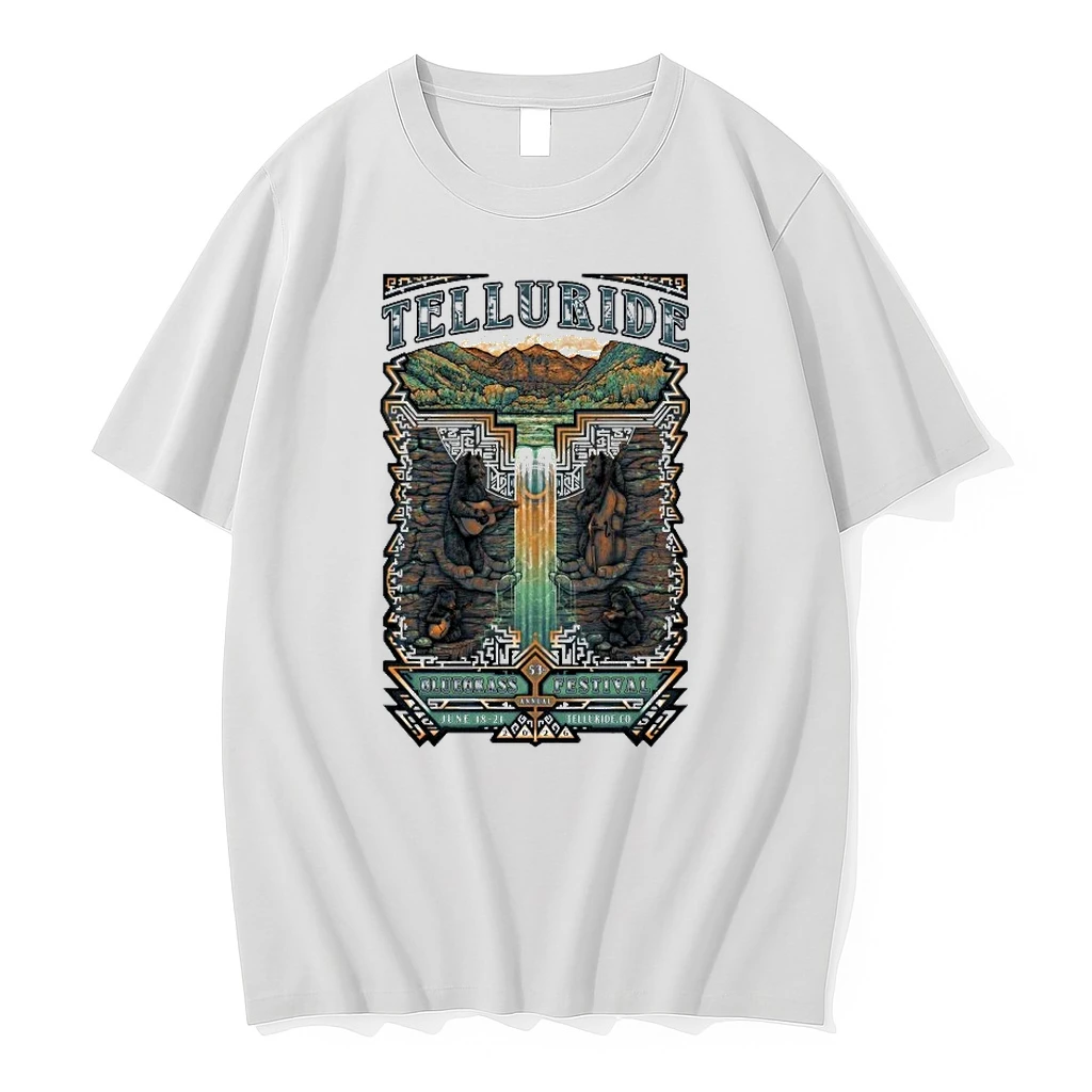 Officials Telluride Bluegrass Festival June 18 21 2026 Telluride Co Premium T Shirt Sweatshirt Hoodie