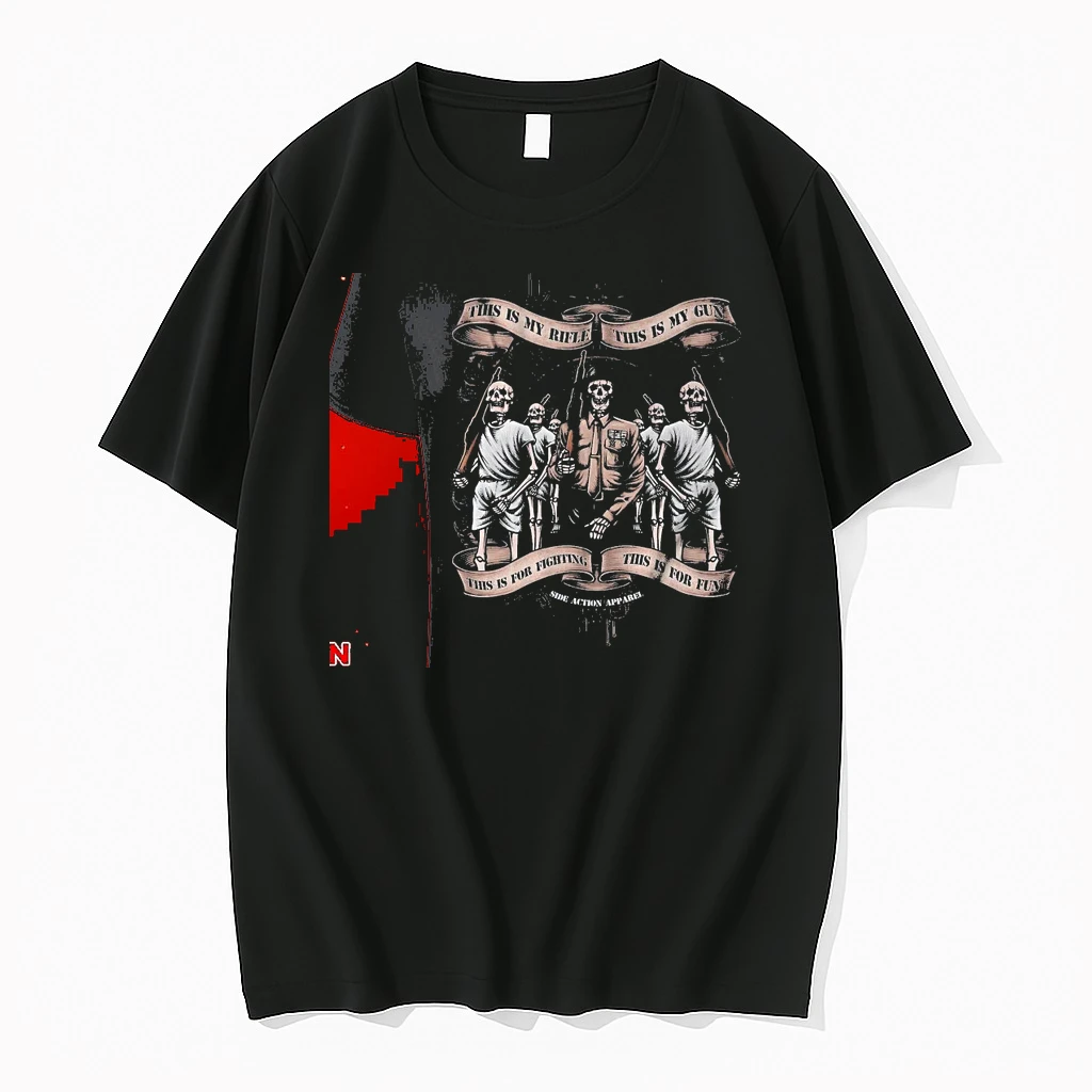Officials This Is My Rifle This Is My Gun This Is For Fighting This Is For Fun Premium T Shirt Sweatshirt Hoodie