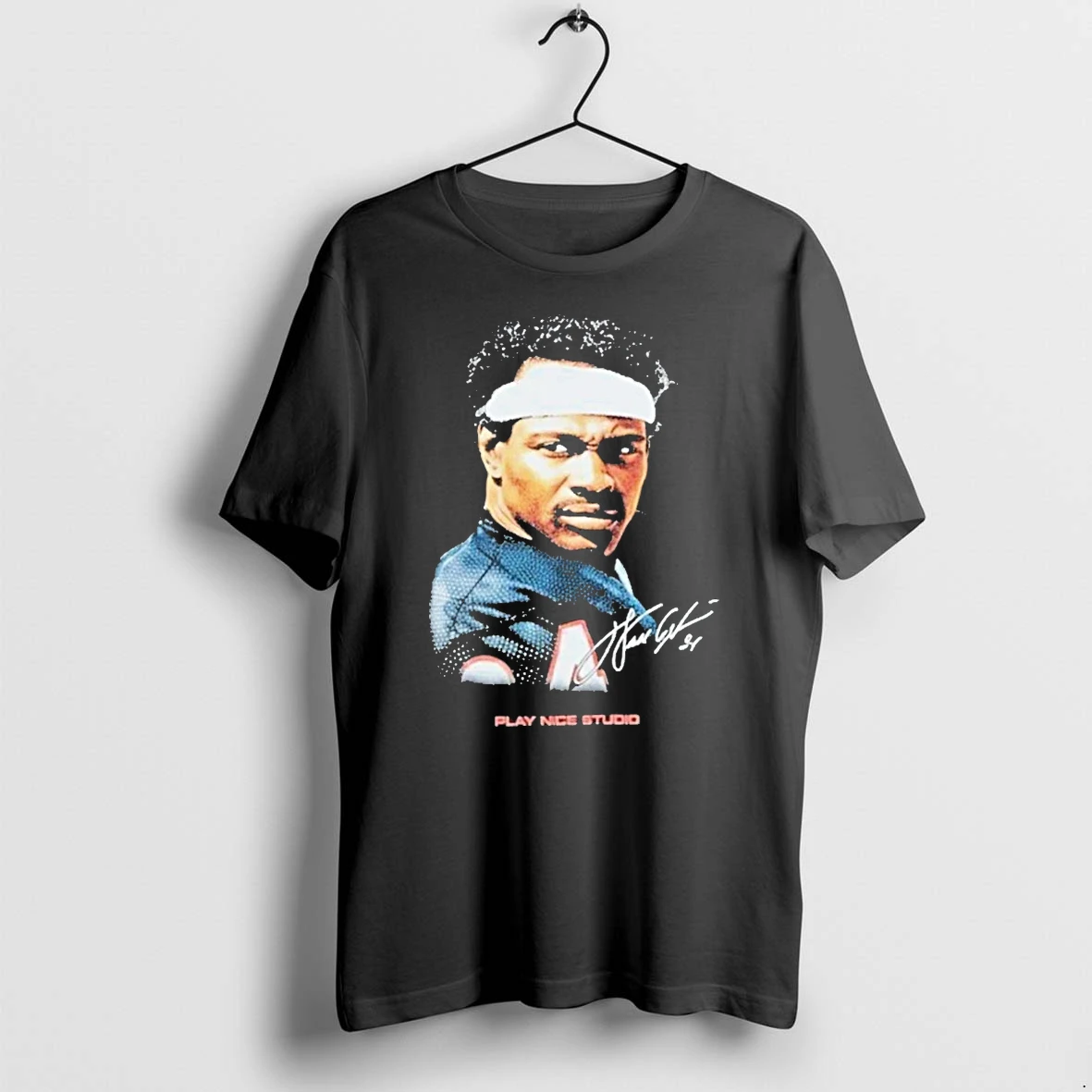 Officials Walter Payton Chicago Bears Neville Gallimore Play Nice Studio Premium T Shirt Sweatshirt Hoodie