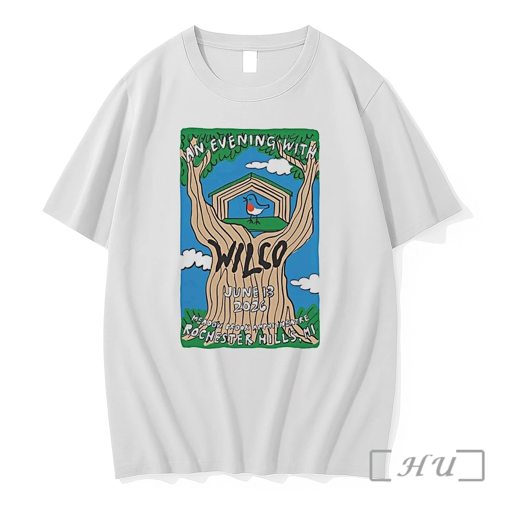 Officials Wilco At Meadow Brook Amphitheatre In Rochester Hills Mi On June 13 2026 Premium T Shirts Sweater Hoodie