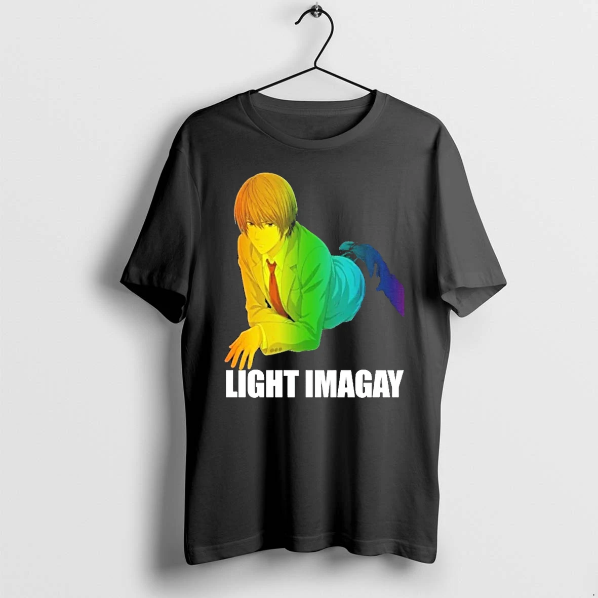 Officials Yagami Raito Light Imagay Death Note Pride Premium T Shirt Sweatshirt Hoodie