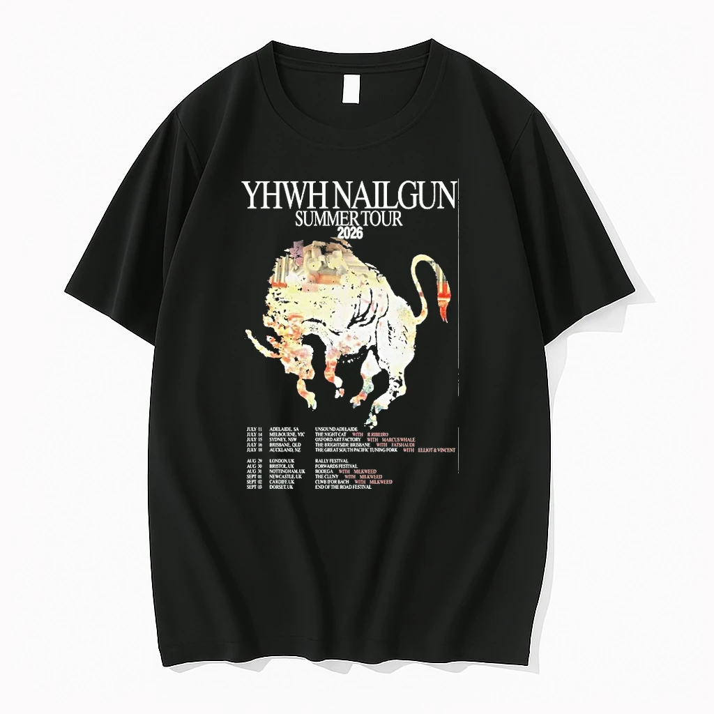 Officials Yhwh Nailgun Summer Tour 2026 Premium T Shirt Sweatshirt Hoodie