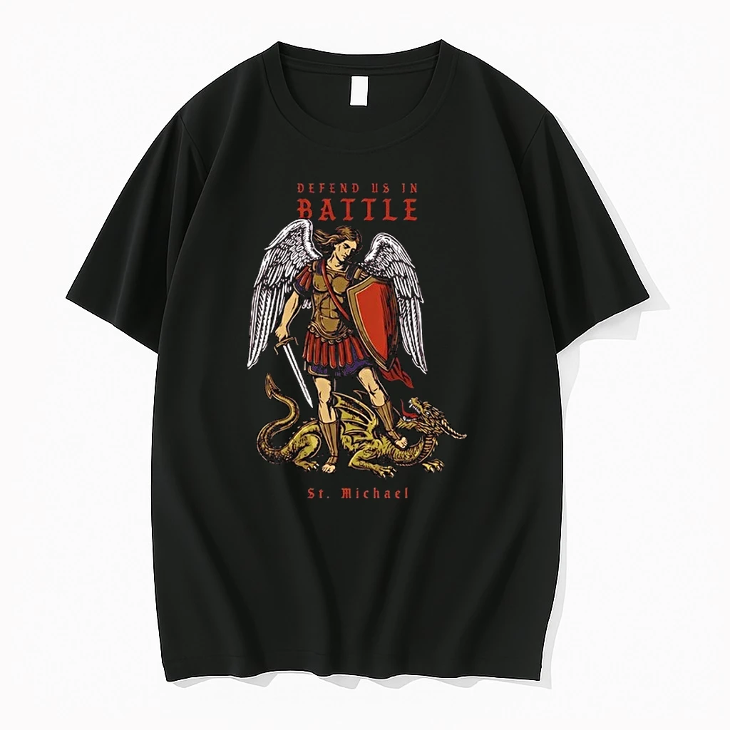 Defend Us In Battle St Michael 0 Tshirts Sweater Hoodie