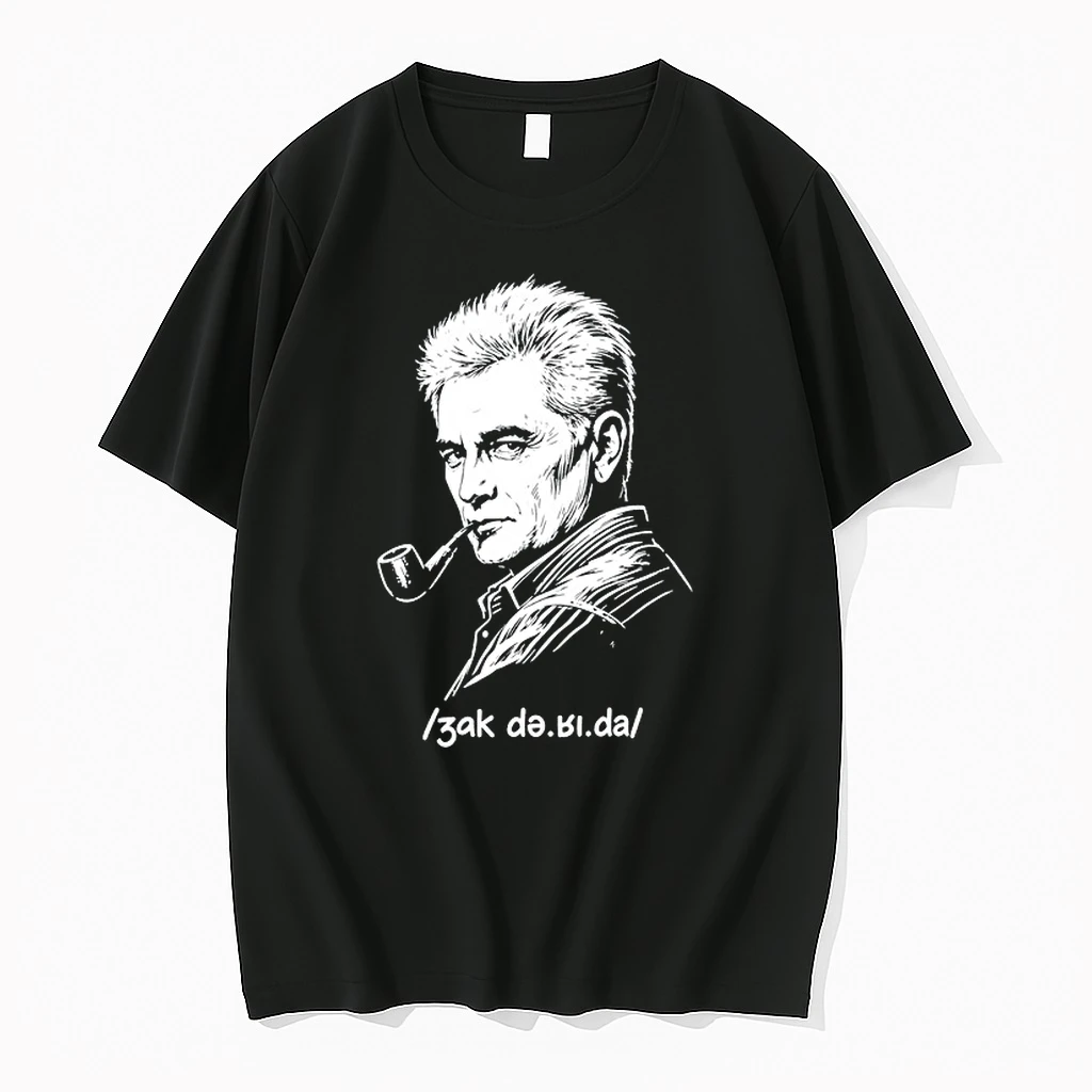 Jacques Derrida Zak Debida Philosophy 0 Tshirts Sweater Hoodie