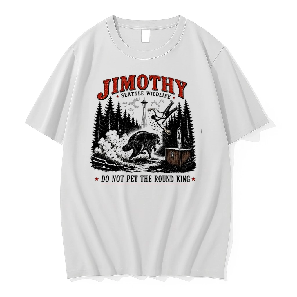 Jimothy Seattle Wildlife Do Not Pet The Round King Raccoon Space Needle 0 Tshirts Sweater Hoodie