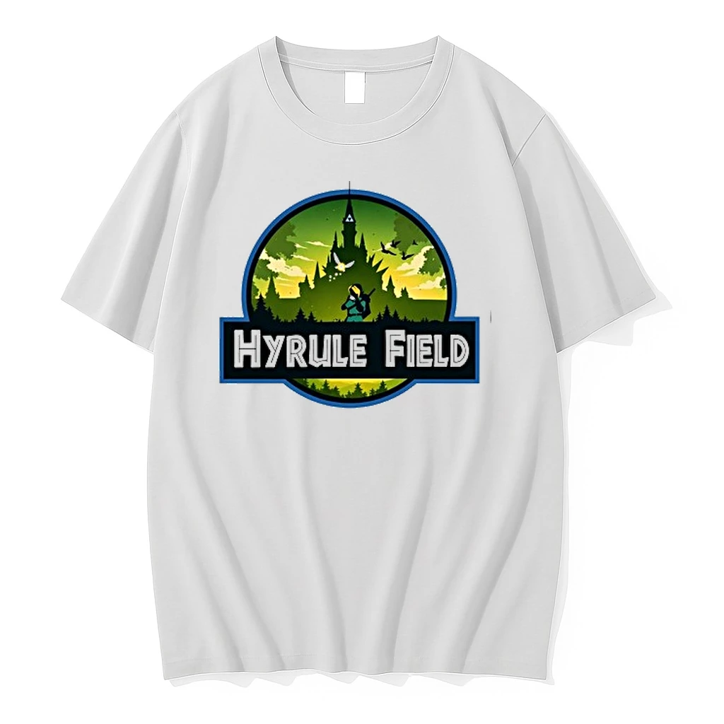Link Hyrule Field Jurassic Park Style The Legend Of Zelda 0 Tshirts Sweater Hoodie