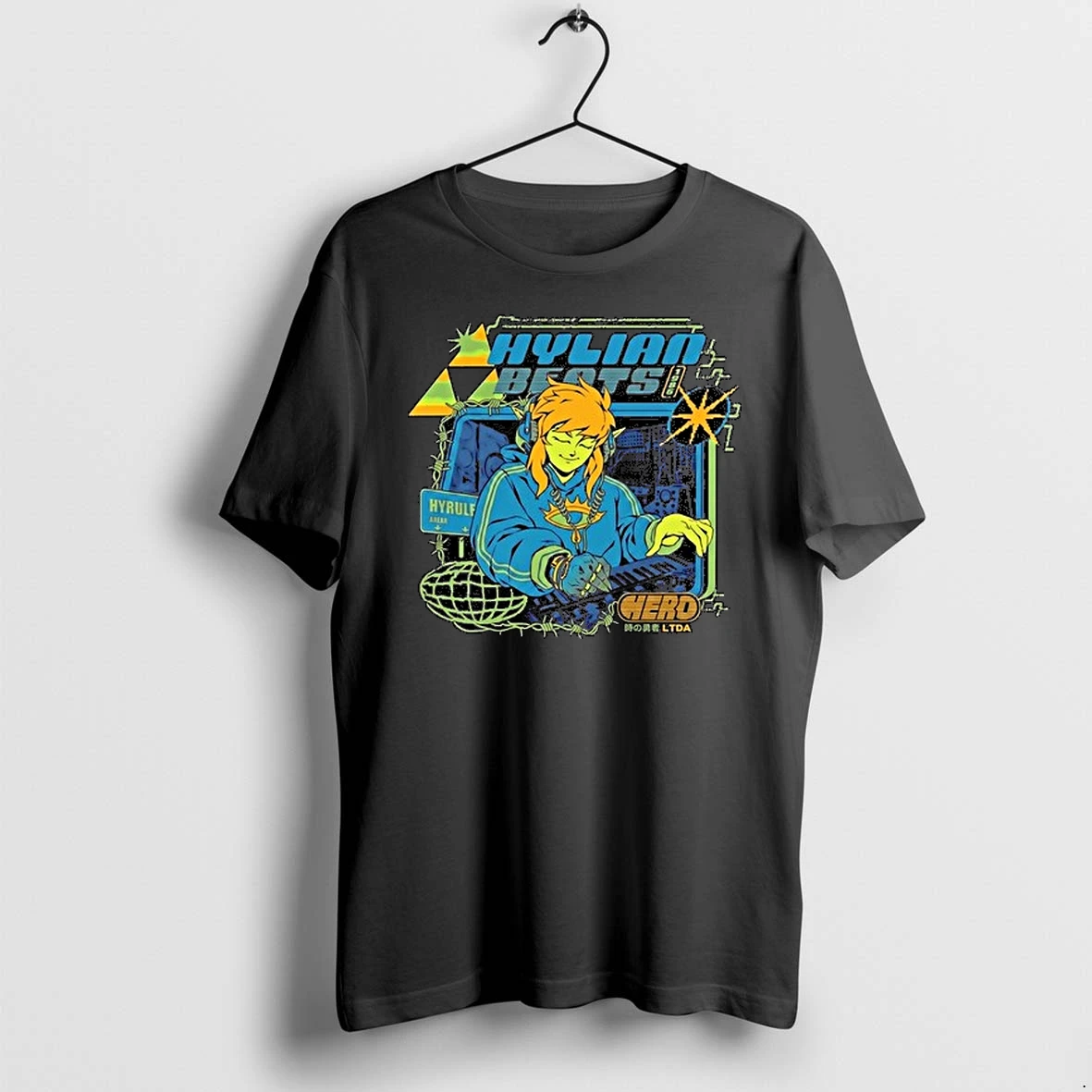 Link The Legend Of Zelda Hylian Beats 1986 Hyrule Ahead Hero Ltda Video 0 Tshirts Sweater Hoodie