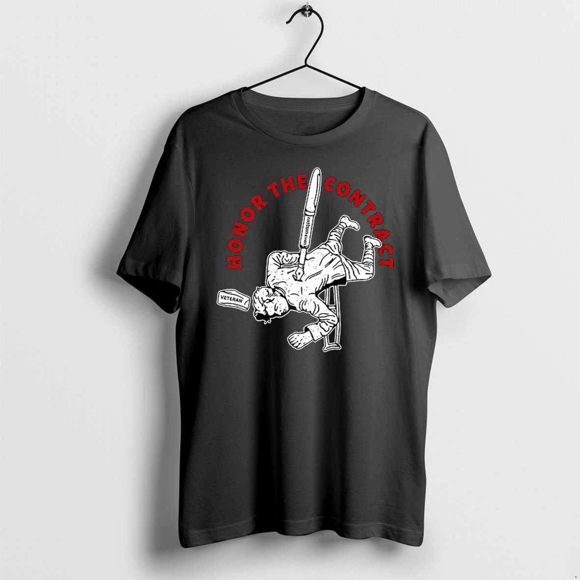 Military Honor The Contract Veteran Stab With Pen Metaphor 0 Tshirts Sweater Hoodie