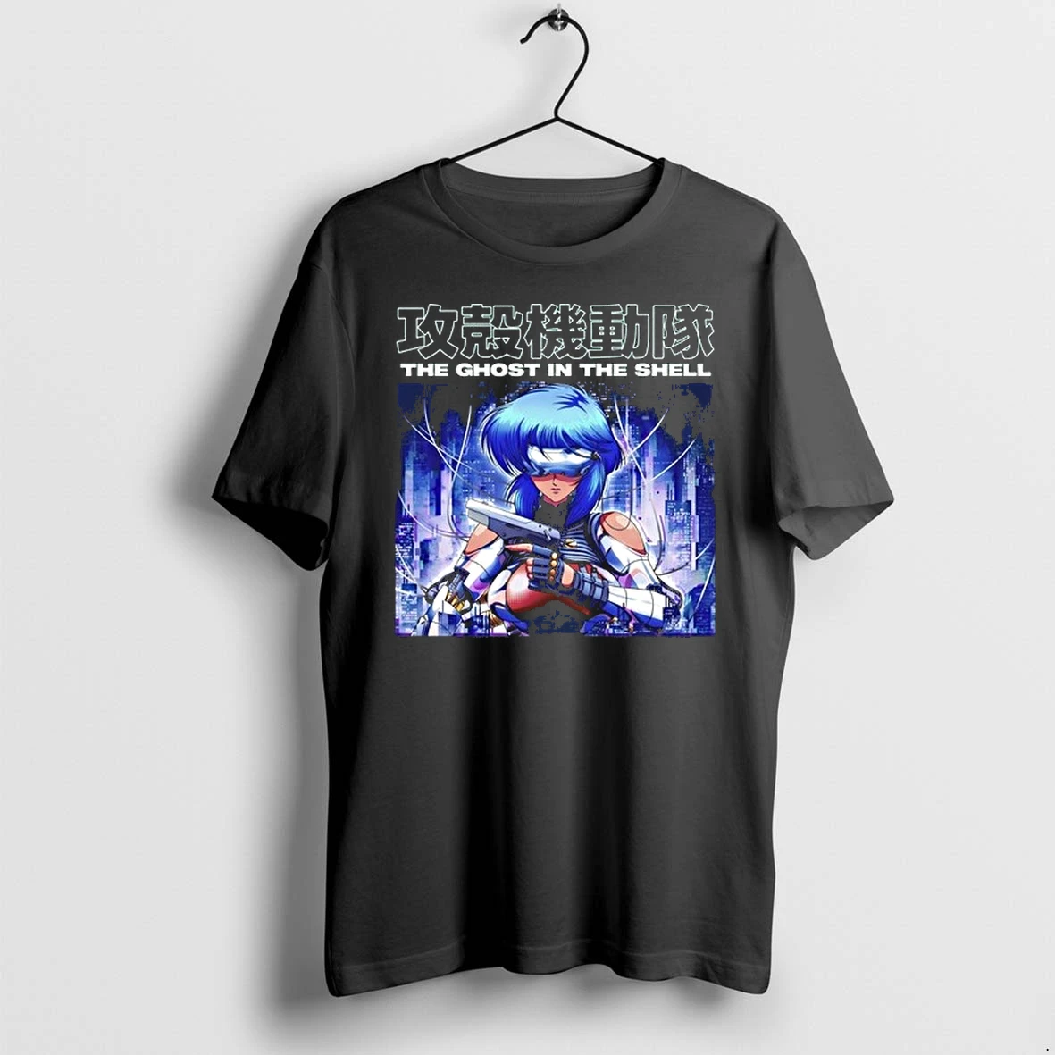 Motoko Kusanagi The Ghost In The Shell Cybernetic Organism 0 Tshirts Sweater Hoodie