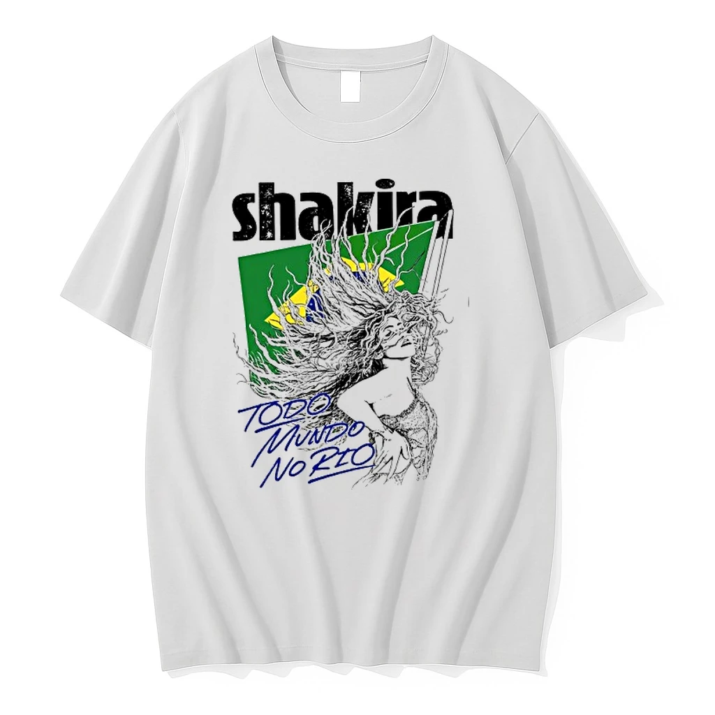 Shakira Todo Mundo No Rio Brazil Flag 0 Tshirts Sweater Hoodie