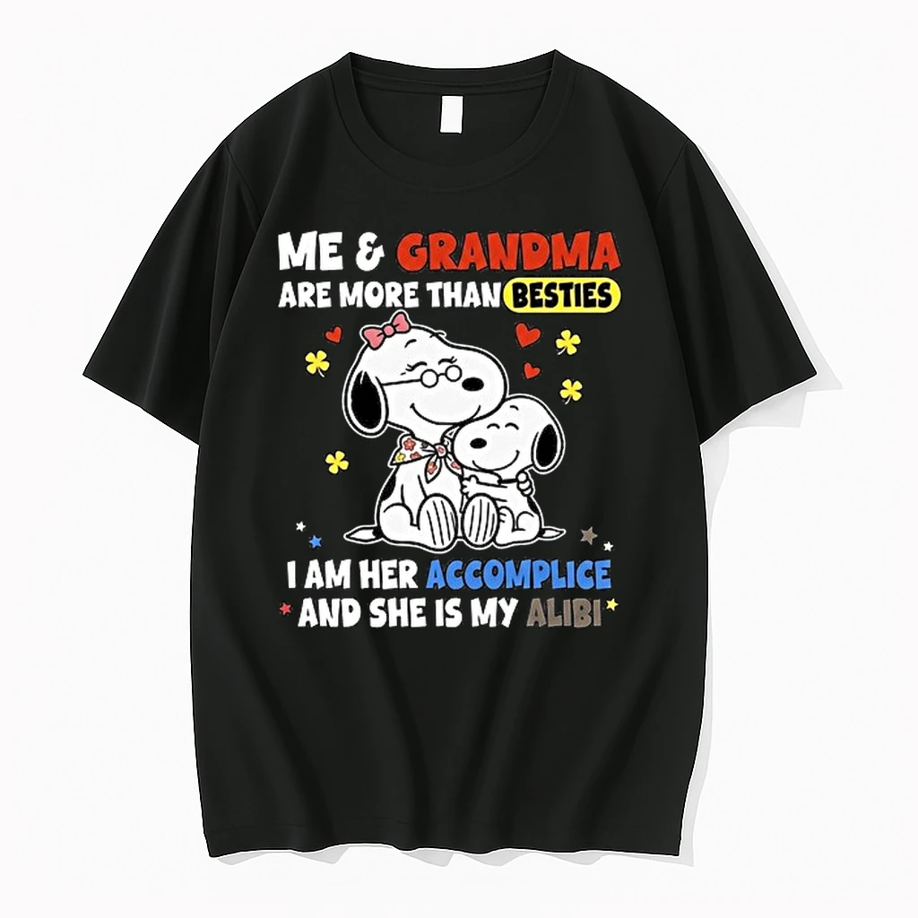 Snoopy And Grandma Me Are More Than Besties I Am Her Accomplice And She Is My 0 Tshirts Sweater Hoodie