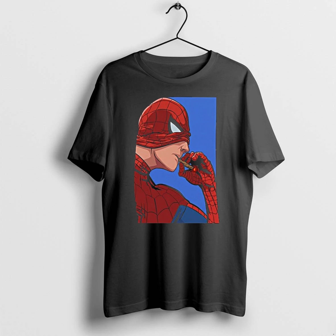 Spider Man Smokingawkward Superhero Reaction Meme 0 Tshirts Sweater Hoodie